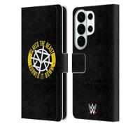 Head Case Designs Officially Licensed WWE Slayed The Beast Seth Rollins Leather Wallet Case Compatible With Samsung Galaxy S26 Ultra