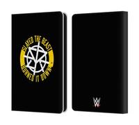 Head Case Designs Officially Licensed WWE Slayed The Beast Seth Rollins Leather Wallet Case Compatible With Amazon Kindle 11th Gen (2024)