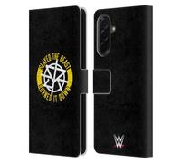Head Case Designs Officially Licensed WWE Slayed The Beast Seth Rollins Leather Wallet Case Compatible With Samsung Galaxy A36 5G
