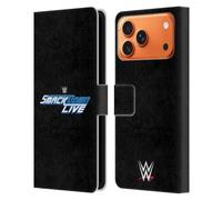 Head Case Designs Officially Licensed WWE Smack Down Live The Shows Leather Wallet Case Compatible With Apple iPhone 17 Pro Max