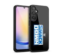 Head Case Designs Officially Licensed WWE Smack Down TV Program Logo Gel Armour Case [Military Grade Protection] Compatible With Samsung Galaxy A25 5G