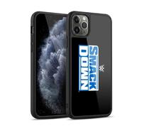 Head Case Designs Officially Licensed WWE Smack Down TV Program Logo Gel Armour Case [Military Grade Protection] Compatible With Apple iPhone 11 Pro Max