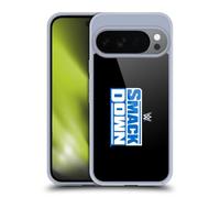 Head Case Designs Officially Licensed WWE Smack Down TV Program Logo Gel Case [Military Grade Protection] Compatible with Google Pixel 10 and Compatible with MagSafe
