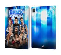 Head Case Designs Officially Licensed WWE Smackdown! Pay-Per-View Superstars 2024 Leather Wallet Case Compatible With Apple iPad Pro 12.9 2020/2021/2022