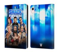 Head Case Designs Officially Licensed WWE Smackdown! Pay-Per-View Superstars 2024 Leather Wallet Case Compatible With Apple iPad mini (2021/2024)