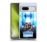 Head Case Designs Officially Licensed WWE Smackdown! Pay-Per-View Superstars Gel Case [Military Grade Protection] Compatible With Google Pixel 7