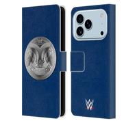 Head Case Designs Officially Licensed WWE Smackdown Tag Team Championship Title Belts Leather Wallet Case Compatible With Apple iPhone 17 Pro