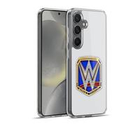 Head Case Designs Officially Licensed WWE Smackdown Women's Champion Title Belts Gel Case [Military Grade Protection] Compatible with Samsung Galaxy S24+ 5G and Compatible with MagSafe