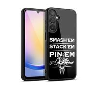 Head Case Designs Officially Licensed WWE Smash Em Stack Em Pin Em R. Reigns Graphics Gel Armour Case [Military Grade Protection] Compatible With Samsung Galaxy A25 5G