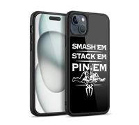 Head Case Designs Officially Licensed WWE Smash Em Stack Em Pin Em R. Reigns Graphics Gel Armour Case [Military Grade Protection] Compatible With Apple iPhone 15 Plus