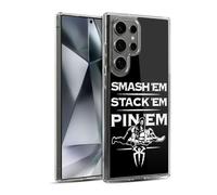 Head Case Designs Officially Licensed WWE Smash Em Stack Em Pin Em R. Reigns Graphics Gel Case [Military Grade Protection] Compatible with Samsung Galaxy S24 Ultra 5G and Compatible with MagSafe