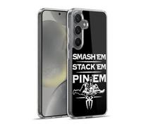 Head Case Designs Officially Licensed WWE Smash Em Stack Em Pin Em R. Reigns Graphics Gel Case [Military Grade Protection] Compatible with Samsung Galaxy S24+ 5G and Compatible with MagSafe
