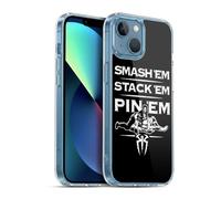 Head Case Designs Officially Licensed WWE Smash Em Stack Em Pin Em R. Reigns Graphics Gel Case [Military Grade Protection] Compatible with Apple iPhone 13 Mini and Compatible with MagSafe