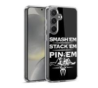 Head Case Designs Officially Licensed WWE Smash Em Stack Em Pin Em R. Reigns Graphics Gel Case [Military Grade Protection] Compatible with Samsung Galaxy S24 5G and Compatible with MagSafe