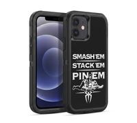 Head Case Designs Officially Licensed WWE Smash Em Stack Em Pin Em R. Reigns Graphics Ultra-Armoured Shockproof Case [Military Grade Protection] Compatible With Apple iPhone 12 / iPhone 12 Pro