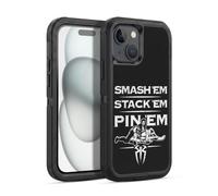 Head Case Designs Officially Licensed WWE Smash Em Stack Em Pin Em R. Reigns Graphics Ultra-Armoured Shockproof Case [Military Grade Protection] Compatible With Apple iPhone 15