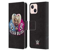 Head Case Designs Officially Licensed WWE Splatt Alexa Bliss Leather Wallet Case Compatible With Apple iPhone 13