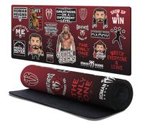 Head Case Designs Officially Licensed WWE Sticker Collage Roman Reigns 37.4 x 15.75 x 0.16 inches (900 x 400 mm) - XL Gaming Office Desk PC Keyboard Mouse Mat Pad