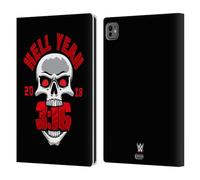 Head Case Designs Officially Licensed WWE Stone Cold Hell Yeah Superstars 5 Leather Wallet Case Compatible With Apple iPad Pro 11 M4 2024