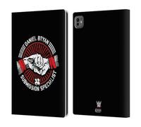 Head Case Designs Officially Licensed WWE Submission Specialist Daniel Bryan Leather Wallet Case Compatible With Apple iPad Pro 11 M4 2024