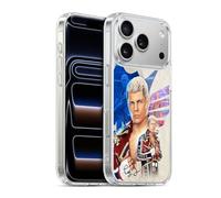 Head Case Designs Officially Licensed WWE Superstar Graphics Cody Rhodes Gel Case [Military Grade Protection] Compatible with Apple iPhone 17 Pro and Compatible with MagSafe