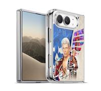 Head Case Designs Officially Licensed WWE Superstar Graphics Cody Rhodes Gel Case [Military Grade Protection] Compatible with Apple iPhone Duo and Compatible with MagSafe