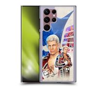 Head Case Designs Officially Licensed WWE Superstar Graphics Cody Rhodes Hard Back Case Compatible With Samsung Galaxy S22 Ultra 5G