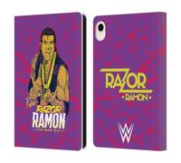 Head Case Designs Officially Licensed WWE The Bad Guy Razor Ramon Leather Wallet Case Compatible With Apple iPad mini (2021/2024)