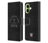 Head Case Designs Officially Licensed WWE The Great One The Rock Leather Wallet Case Compatible With Apple iPhone 17