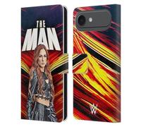 Head Case Designs Officially Licensed WWE The Man Becky Lynch Leather Wallet Case Compatible With Apple iPhone 17 Air