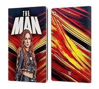 Head Case Designs Officially Licensed WWE The Man Becky Lynch Leather Wallet Case Compatible With Apple iPad 10.2 2019/2020/2021