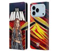 Head Case Designs Officially Licensed WWE The Man Becky Lynch Leather Wallet Case Compatible With Apple iPhone 17 Pro