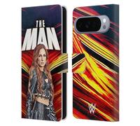Head Case Designs Officially Licensed WWE The Man Becky Lynch Leather Wallet Case Compatible With Google Pixel 10 Pro XL