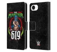 Head Case Designs Officially Licensed WWE The Master Of 619 Rey Mysterio Leather Wallet Case Compatible With Apple iPhone 16e