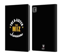 Head Case Designs Officially Licensed WWE The Miz A-Lister Superstars 6 Leather Wallet Case Compatible With Apple iPad Pro 11 M4 2024