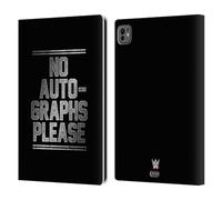 Head Case Designs Officially Licensed WWE The Miz No Autographs Please Superstars 6 Leather Wallet Case Compatible With Apple iPad Pro 11 M4 2024