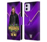 Head Case Designs Officially Licensed WWE The Miz Wrestlemania 34 Superstars Leather Wallet Case Compatible With Apple iPhone 11