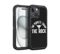 Head Case Designs Officially Licensed WWE The People's Champ The Rock Ultra-Armoured Shockproof Case [Military Grade Protection] Compatible With Apple iPhone 15