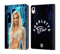 Head Case Designs Officially Licensed WWE The Queen Charlotte Flair Leather Wallet Case Compatible With Apple iPad mini (2021/2024)