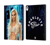 Head Case Designs Officially Licensed WWE The Queen Charlotte Flair Leather Wallet Case Compatible With Apple iPad Air 13 2024/2025