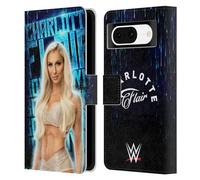 Head Case Designs Officially Licensed WWE The Queen Charlotte Flair Leather Wallet Case Compatible With Google Pixel 8