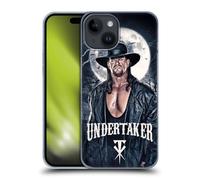 Head Case Designs Officially Licensed WWE The Undertaker Undertaker Graphics Hard Back Case Compatible With Apple iPhone 15