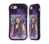 Head Case Designs Officially Licensed WWE This Is My Brutality Rhea Ripley Hybrid Case Compatible With Apple iPhone 7/8 / SE 2020 & 2022