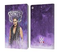 Head Case Designs Officially Licensed WWE This Is My Brutality Rhea Ripley Leather Wallet Case Compatible With Apple iPad 10.2 2019/2020/2021