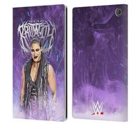 Head Case Designs Officially Licensed WWE This Is My Brutality Rhea Ripley Leather Wallet Case Compatible With Amazon Fire Max 11 2023