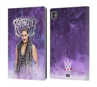 Head Case Designs Officially Licensed WWE This Is My Brutality Rhea Ripley Leather Wallet Case Compatible With Apple iPad Pro 11 M4/M5 2024/2025