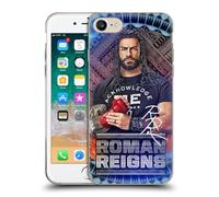 Head Case Designs Officially Licensed WWE Tribal Pattern Roman Reigns Gel Case [Military Grade Protection] Compatible With Apple iPhone 7/8 / SE 2020 & 2022