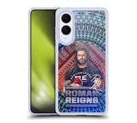 Head Case Designs Officially Licensed WWE Tribal Pattern Roman Reigns Gel Case [Military Grade Protection] Compatible With Samsung Galaxy S25 Edge