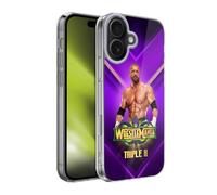 Head Case Designs Officially Licensed WWE Triple H Wrestlemania 34 Superstars Gel Case [Military Grade Protection] Compatible With Apple iPhone 17