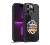 Head Case Designs Officially Licensed WWE United States Champion Title Belts Gel Armour Case [Military Grade Protection] Compatible With Apple iPhone 14 Pro